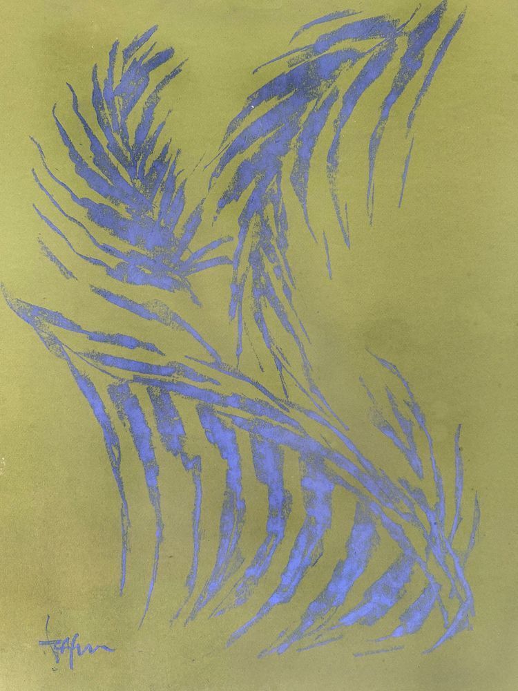 Palms III by Dorothy Fagan Botanical Essence Fine Arts