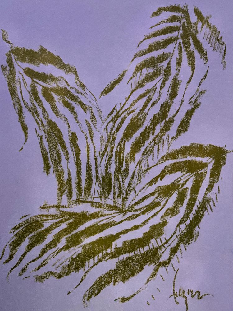 Palms III by Dorothy Fagan Botanical Essence Fine Arts