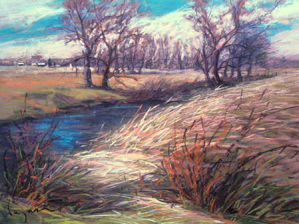 Southampton Sunday Painting Print by Dorothy Fagan