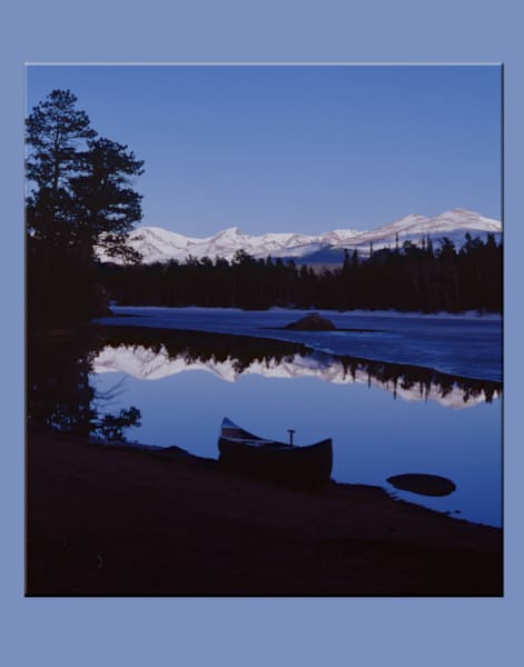 Peacefully Blue