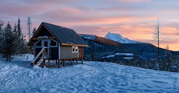 Chimo Cabin Sunset Art | Nelson Fine Art Printing