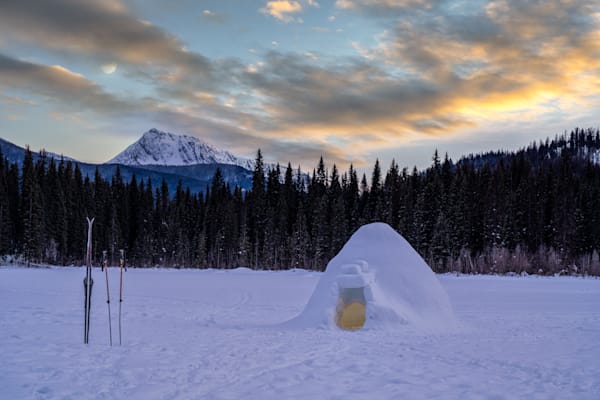 Igloo At Nancy Gree Lake Art | Nelson Fine Art Printing