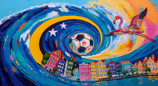 Curaçao World Cup Series | Original Paintings by Renata Rolefes