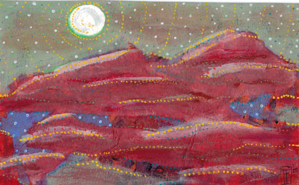 Abstract landscape.