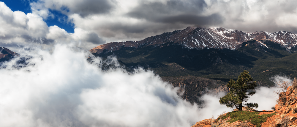 Pikes Peak Rampart Range Pano Jhel0152 Photography Art | James H Egbert's Silver Branch Studios