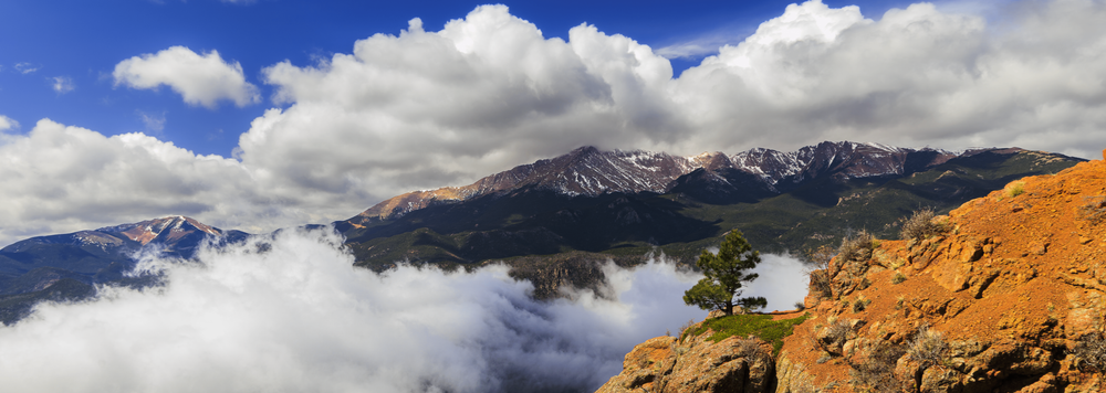 Pikes Peak Rampart Range Pano Jhel0197 Photography Art | James H Egbert's Silver Branch Studios