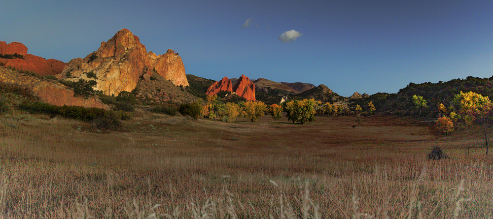 Garden Valley Autumn - Panoramic Colorado Landscape Photography