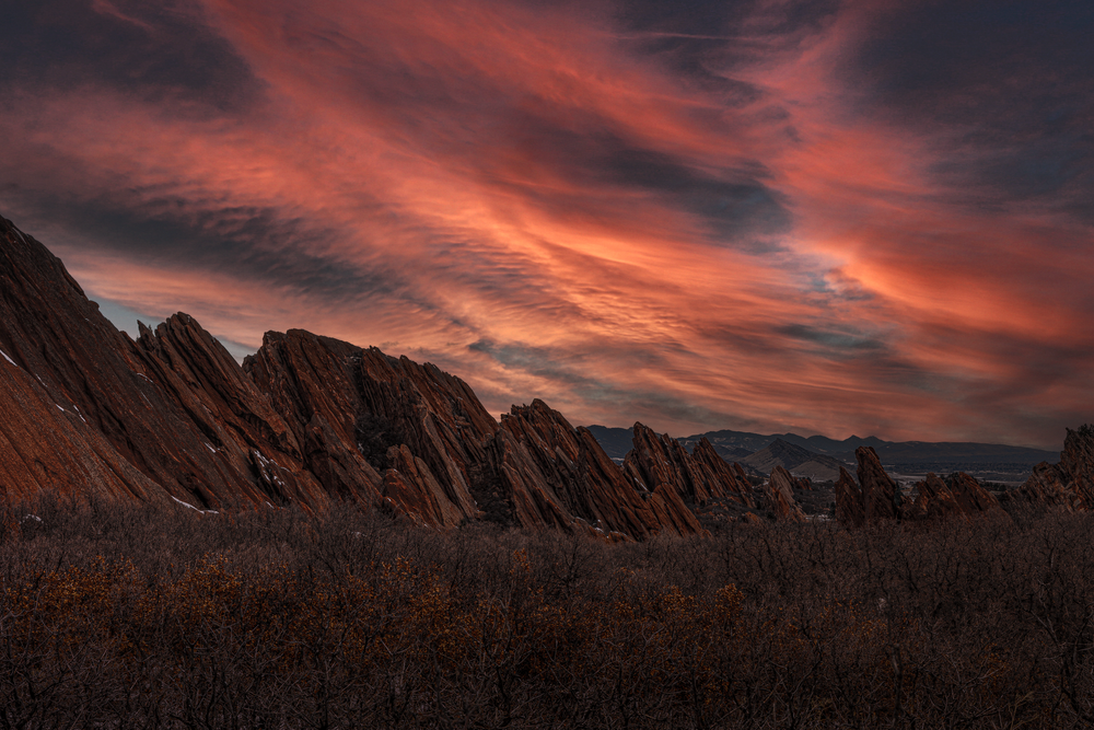 Roxborough Twilight - Vibrant Landscape Photography
