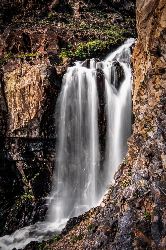 Gunnison Nf Waterfall Jhe00038.Png Photography Art | James H Egbert's Silver Branch Studios