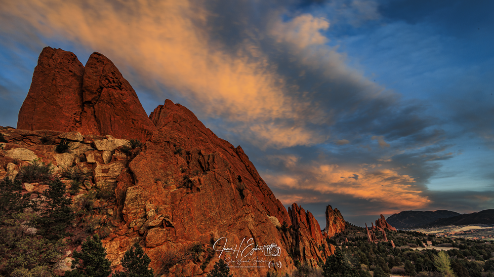 Gog Ridgeline Sunset 04112026 Jhel9759 Photography Art | James H Egbert's Silver Branch Studios