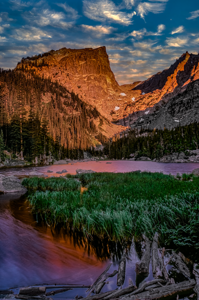 Dream Lake Sunrise Rmnp 00026 Photography Art | James H Egbert's Silver Branch Studios