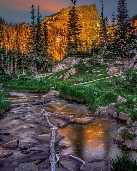 Golden Slumber Awakening - Serene Colorado Landscape Photography