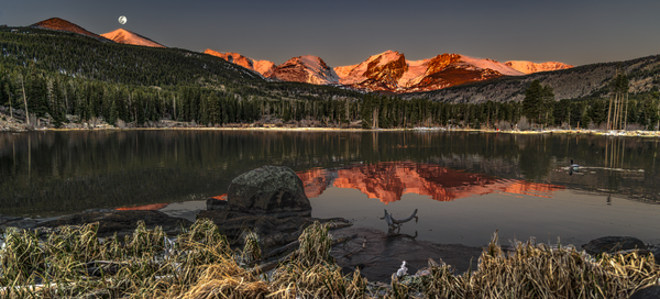 Sprague Lake Rmnp Pano 2026 Jhel9338 Photography Art | James H Egbert's Silver Branch Studios