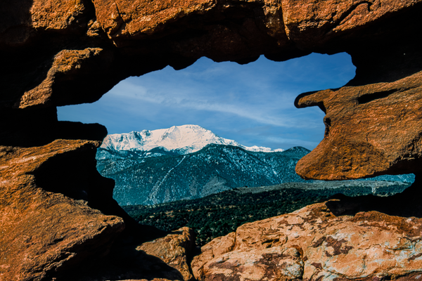 Pikes Peak Framed Gog Jhe00008.Png Photography Art | James H Egbert's Silver Branch Studios