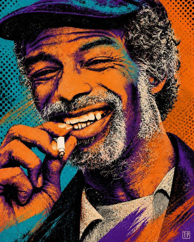 Gil Scott-Heron Pop Art Print | Contemporary Music Portrait
