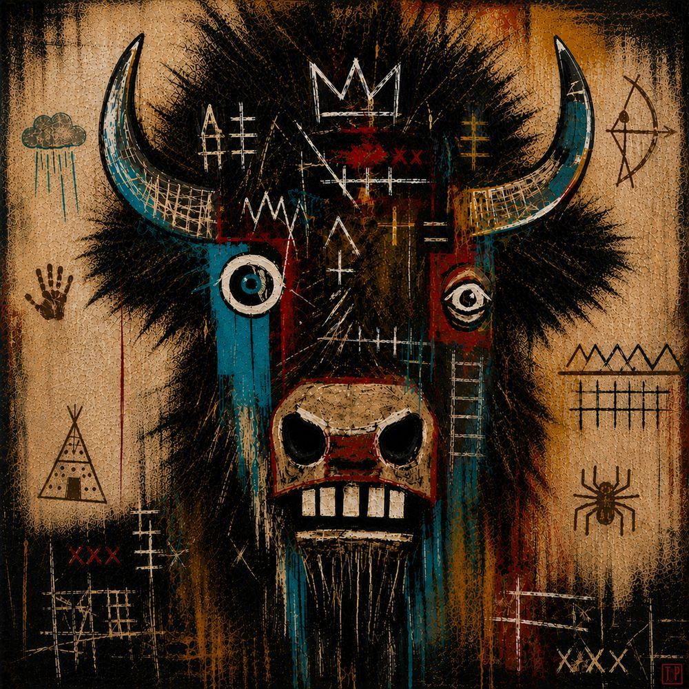 Basquiat's Bison