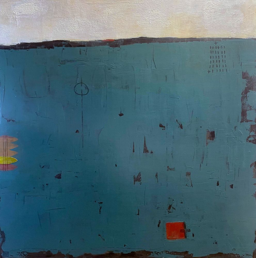 Teal At Dusk Art | Travis Parkin Art
