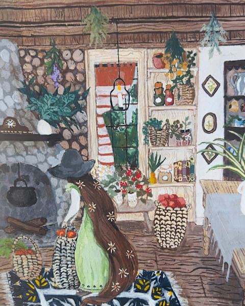 Green Witch Art | Belinda Rose Lee Art