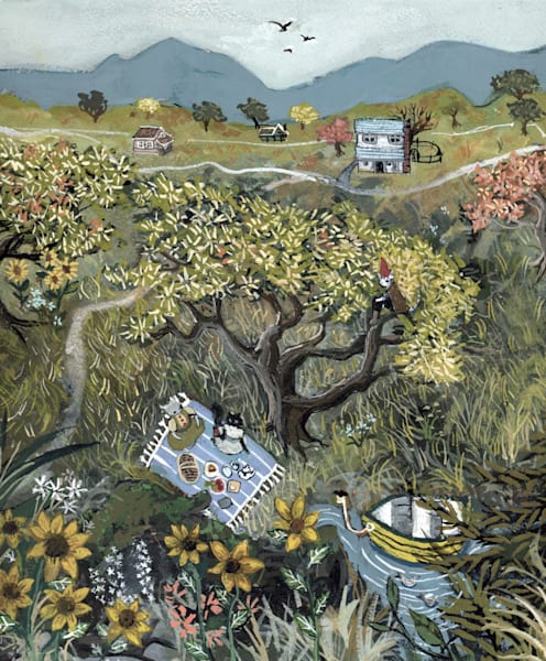 Picnic Art | Belinda Rose Lee Art