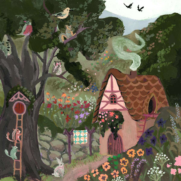 Nosy Neighbors Art | Belinda Rose Lee Art