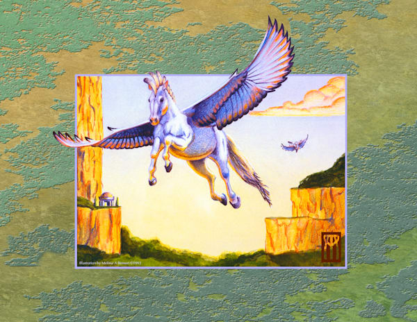 Pegasus Art | Melissa A Benson Illustration