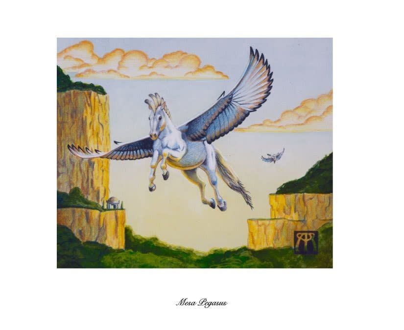 Mesa Pegasus Limited Edition Print
