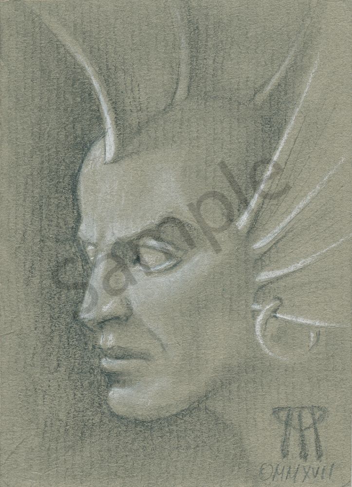 mtg portrait cards When Eye of Vecna enters the battlefield Allen Williams Magic the Gathering