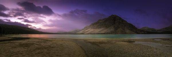 Bow Lake - Morning Opus