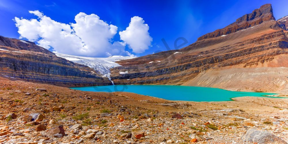 Bow Glacier & Iceberg Lake