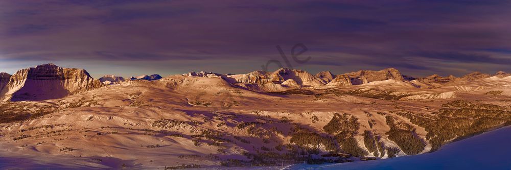 December Sun on the Great Divide