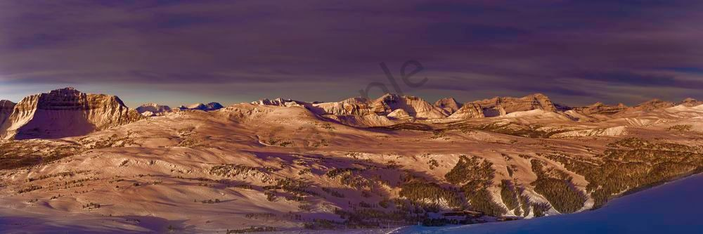 December Sun on the Great Divide