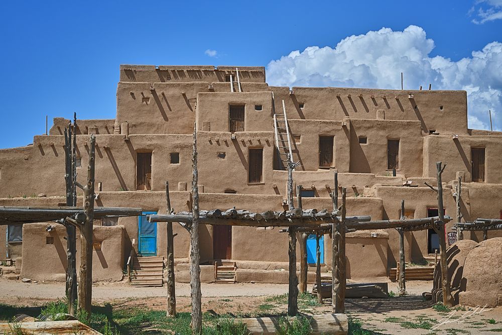 Main Structure at  the Taos Pueblo