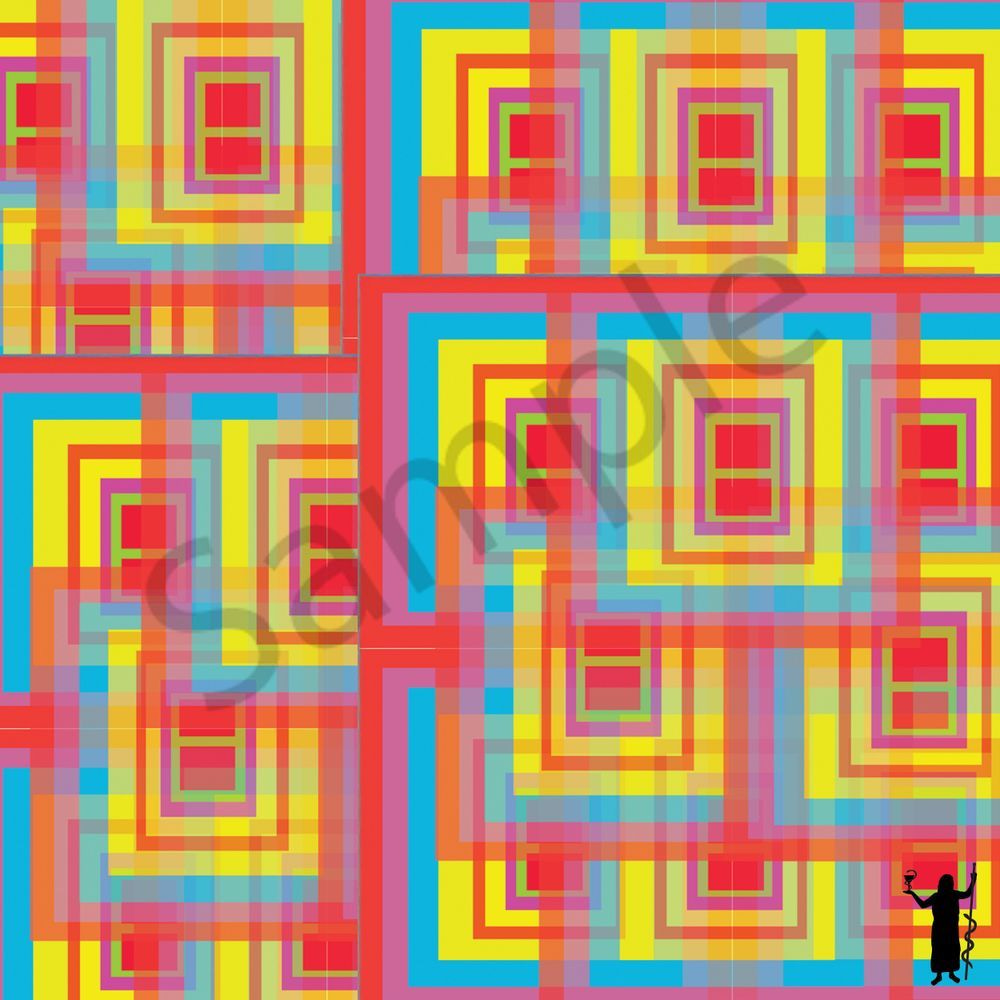 8 Block Bright Dma Copy Art | MANN uP Art
