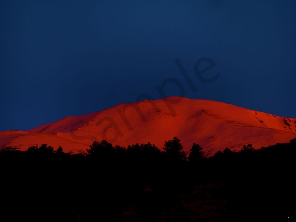 Mysterious Colors on a Mystic Colorado morning photograph| Dewey Mann Art | 