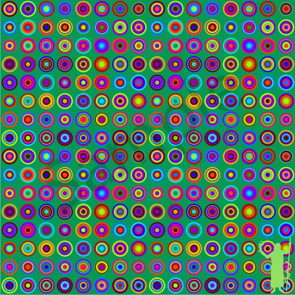 Circles Green Art | MANN uP Art