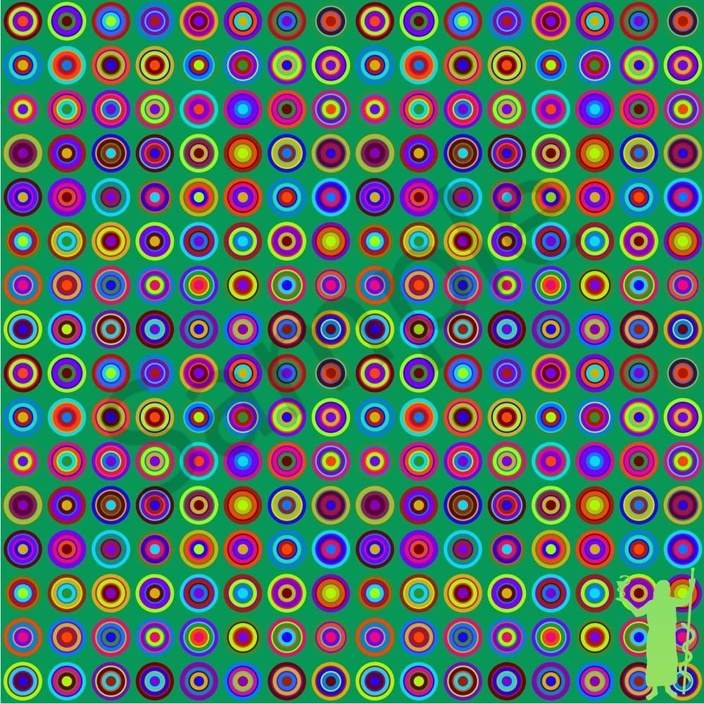 Circles Green Art | MANN uP Art