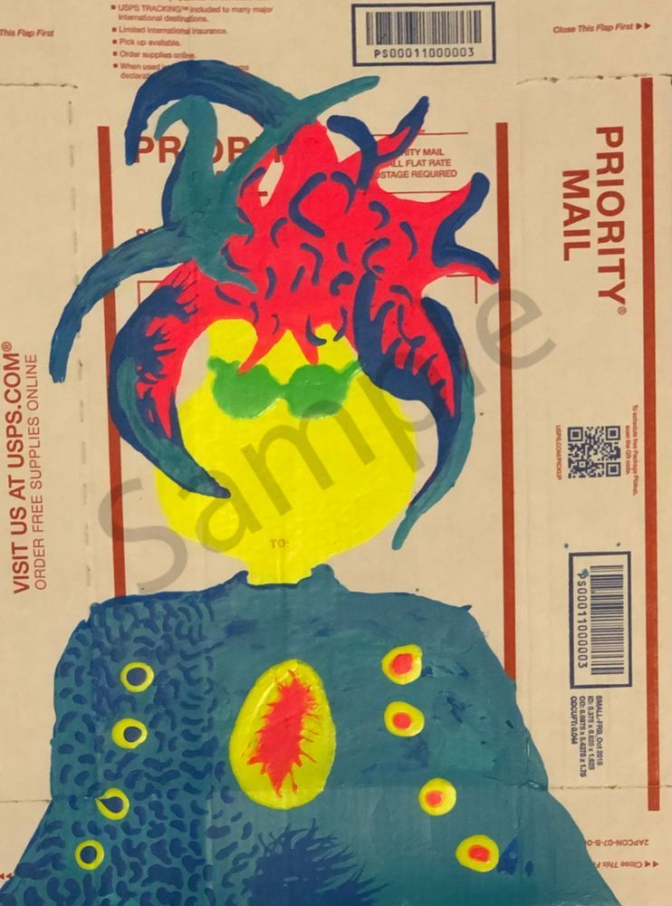 Slowride Postalboard Art | MANN uP Art