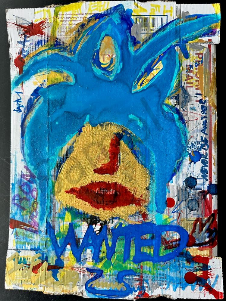 Ron Woods (Original Sold) Art | MANN uP Art