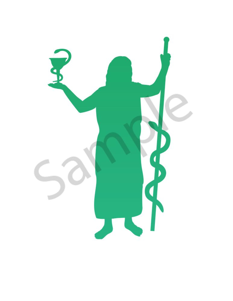 Asclepius Logo Art | MANN uP Art