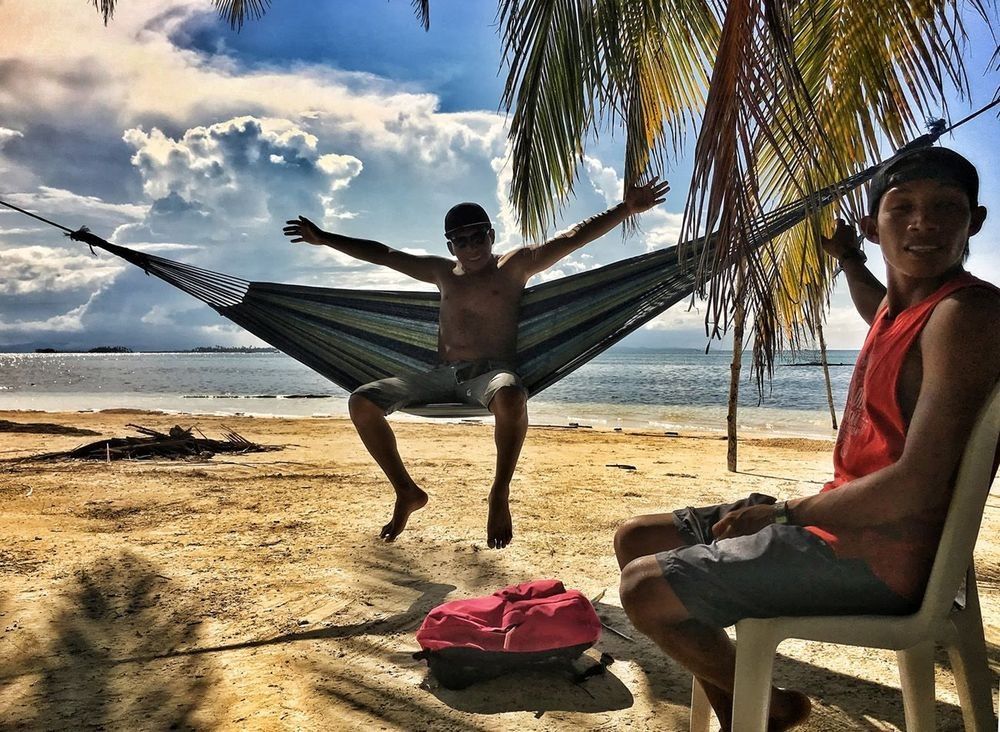 Ian was our guide to the san blas island, panama