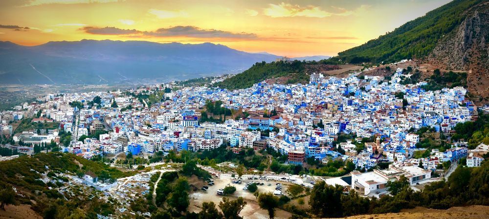 The Blue City of Chefchauoen, Morocco