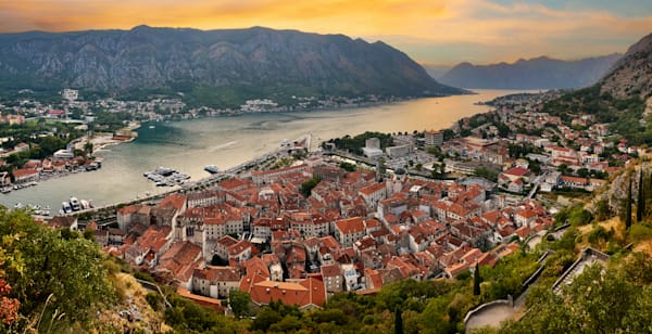 Stunning Kotor at Sunset