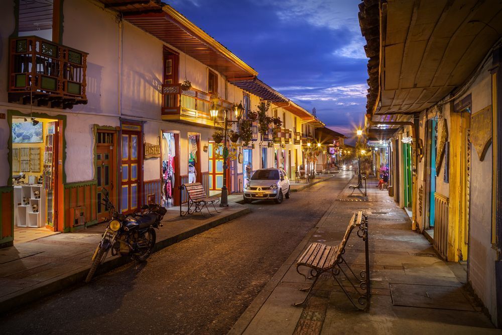 Main Street, Salento, Colombia