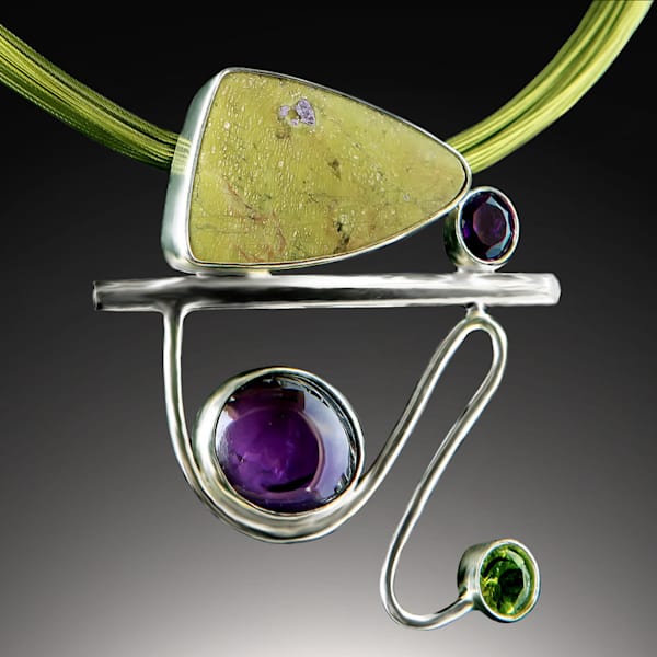 Large Stone Pendant 