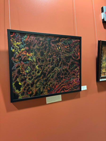 No More Fear – Award‑Nominated Abstract Portal Painting by Laura Jay Ulery