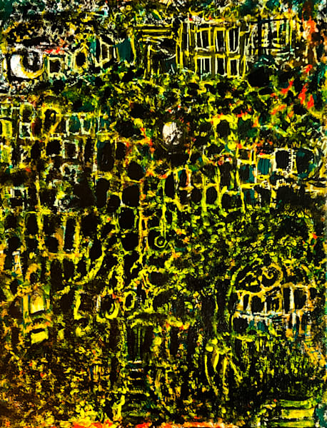 Tomorrow Is Blacklight Reactive Cityscape by Laura Jay 280