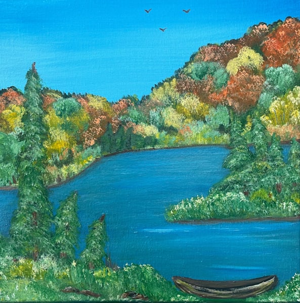 Autumn Day | Art by Jenny Keith