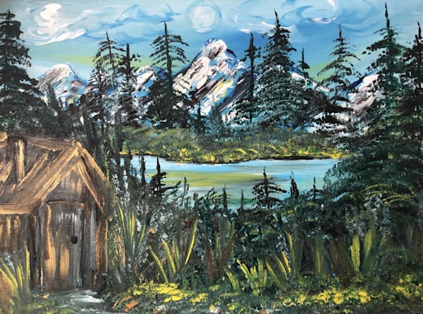 Lakeside View Art | Art by Jenny Keith