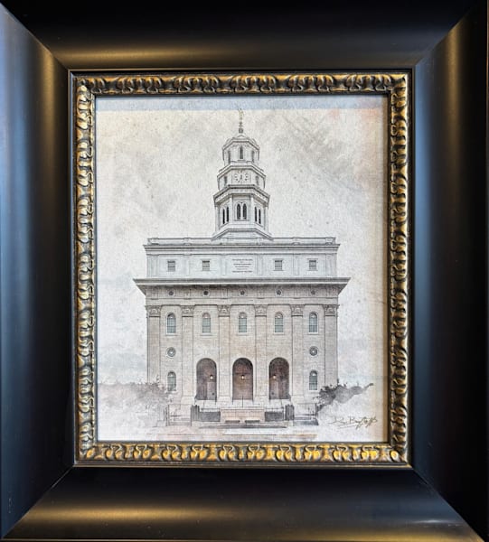 Photograph Of Nauvoo Temple Signed Art | Quarry House Gallery