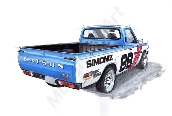 Bre Racing Truck Art | Motorgirl Studios
